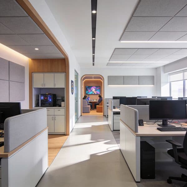 Animation studio floor planning